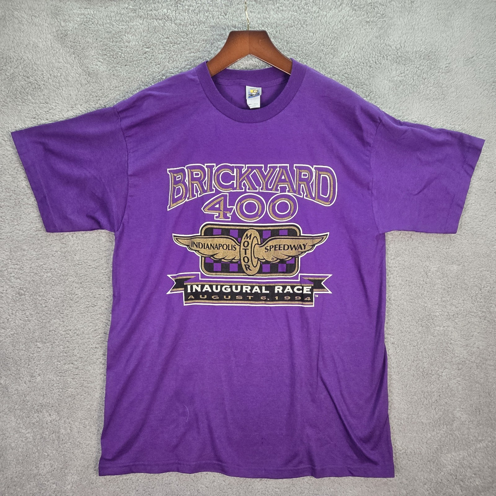 Vintage 1994 Brickyard 400 Inaugural Race T Shirt XL Indianapolis Motor Speedway