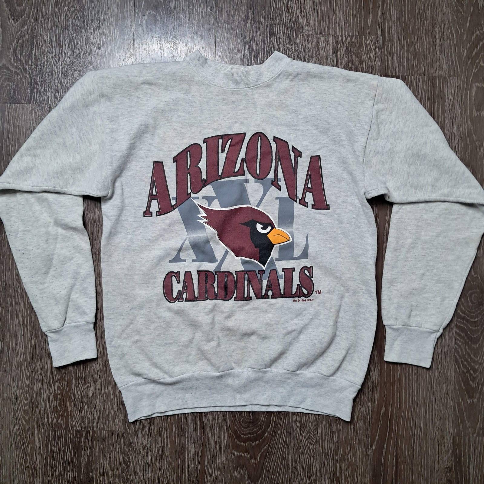 Vintage Competitor 1994 Arizona Cardinals Pullover Crewneck Sweater Adult Large