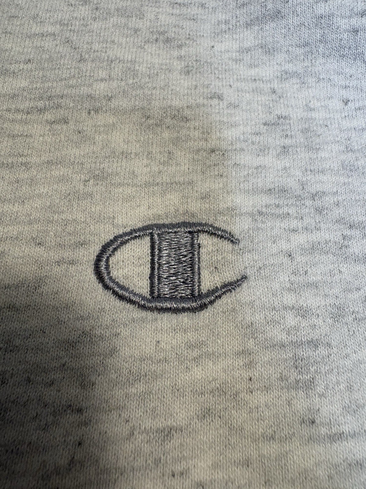 Vintage 90s Y2K Champion Gray Sweatshirt Crewneck Pullover Cotton Blend Men’s M