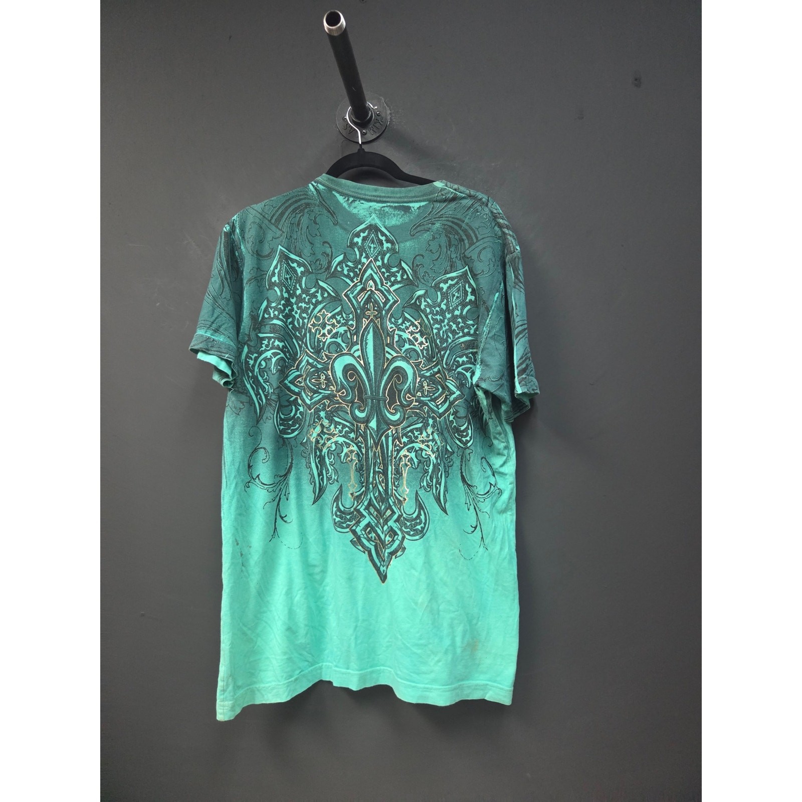 Vintage Y2K Style All Over Print Tee Size XL