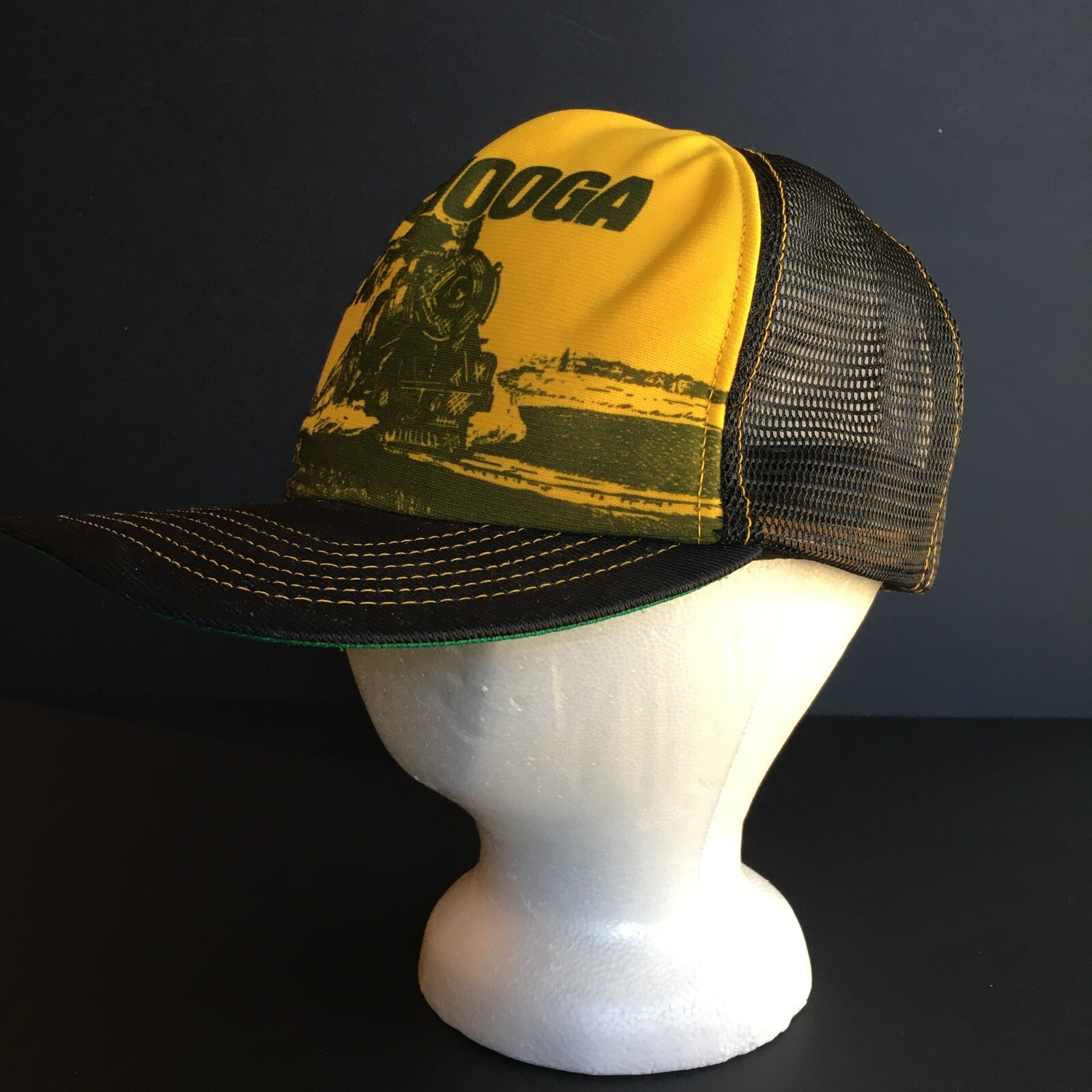 New VTG Chattanooga Chew Mesh Trucker Hat Snapback Polyfoam 7 1/4 -7 5/8