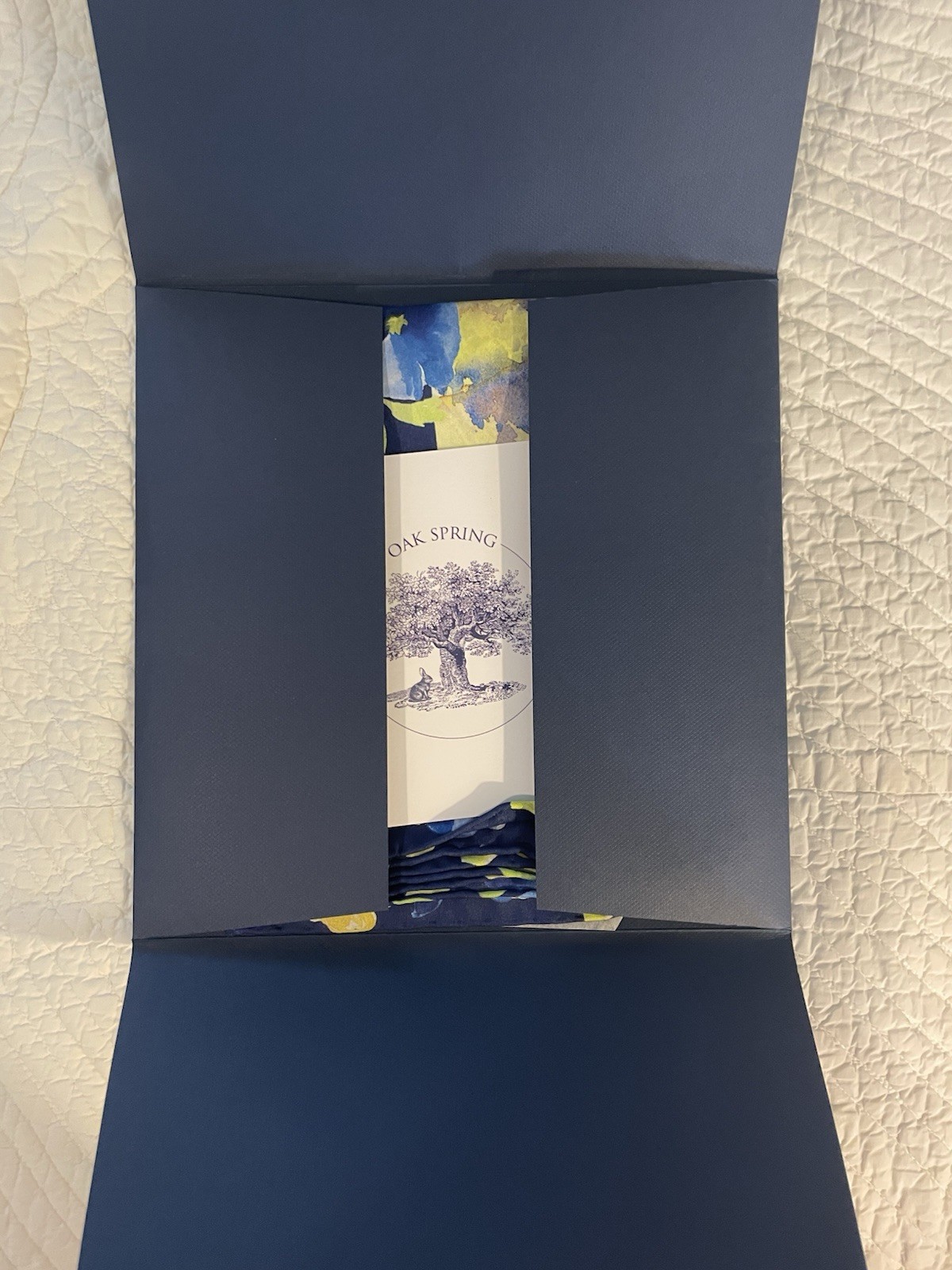Collectible Bunny Mellon Oak Spring Banniere Silk Floral Scarf