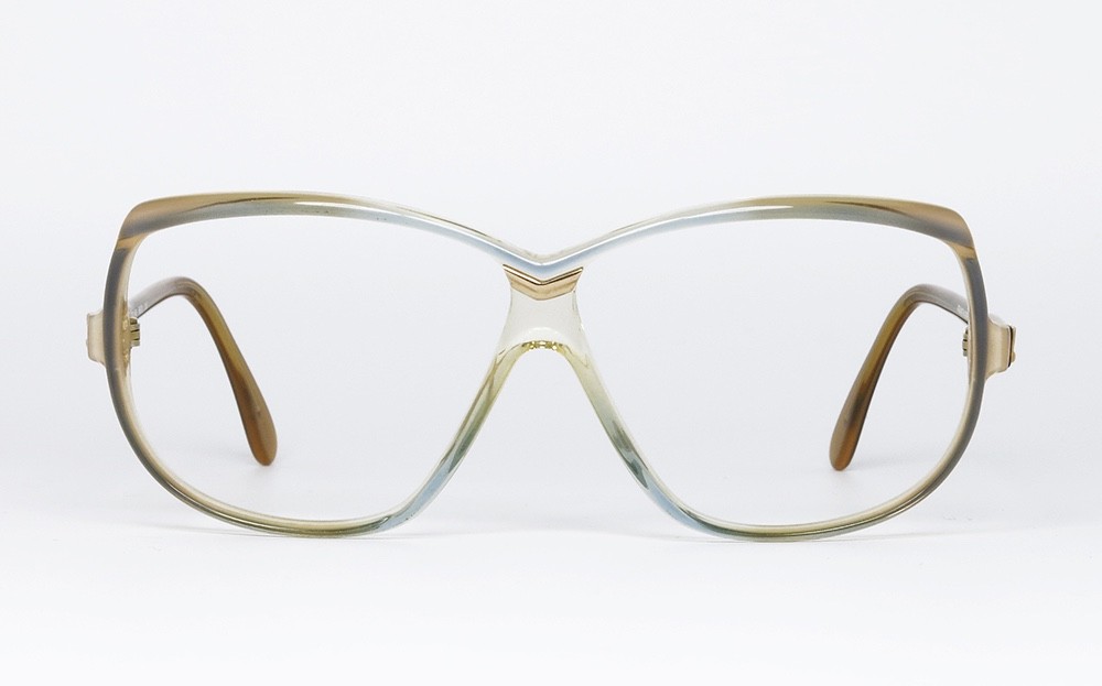 VINTAGE FRAME CAZAL 150 146 CLEAR ICE GOLD OG OTT 901 642 607 616 W. GERMANY