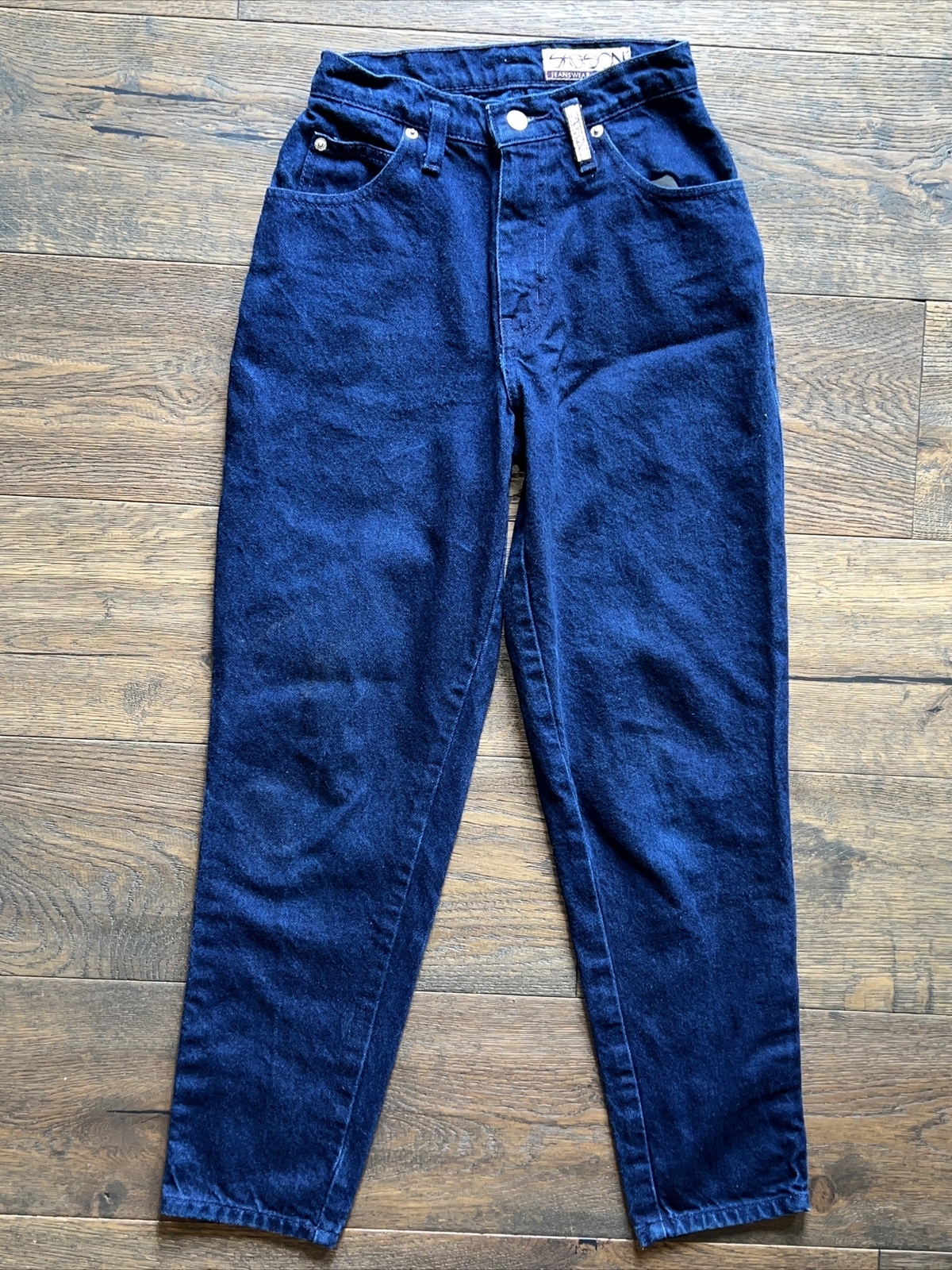 VTG 80s Sasson Womens Jeans Sz 3/4 Petite *see meas SP212 1980’s Hi Rise Mom