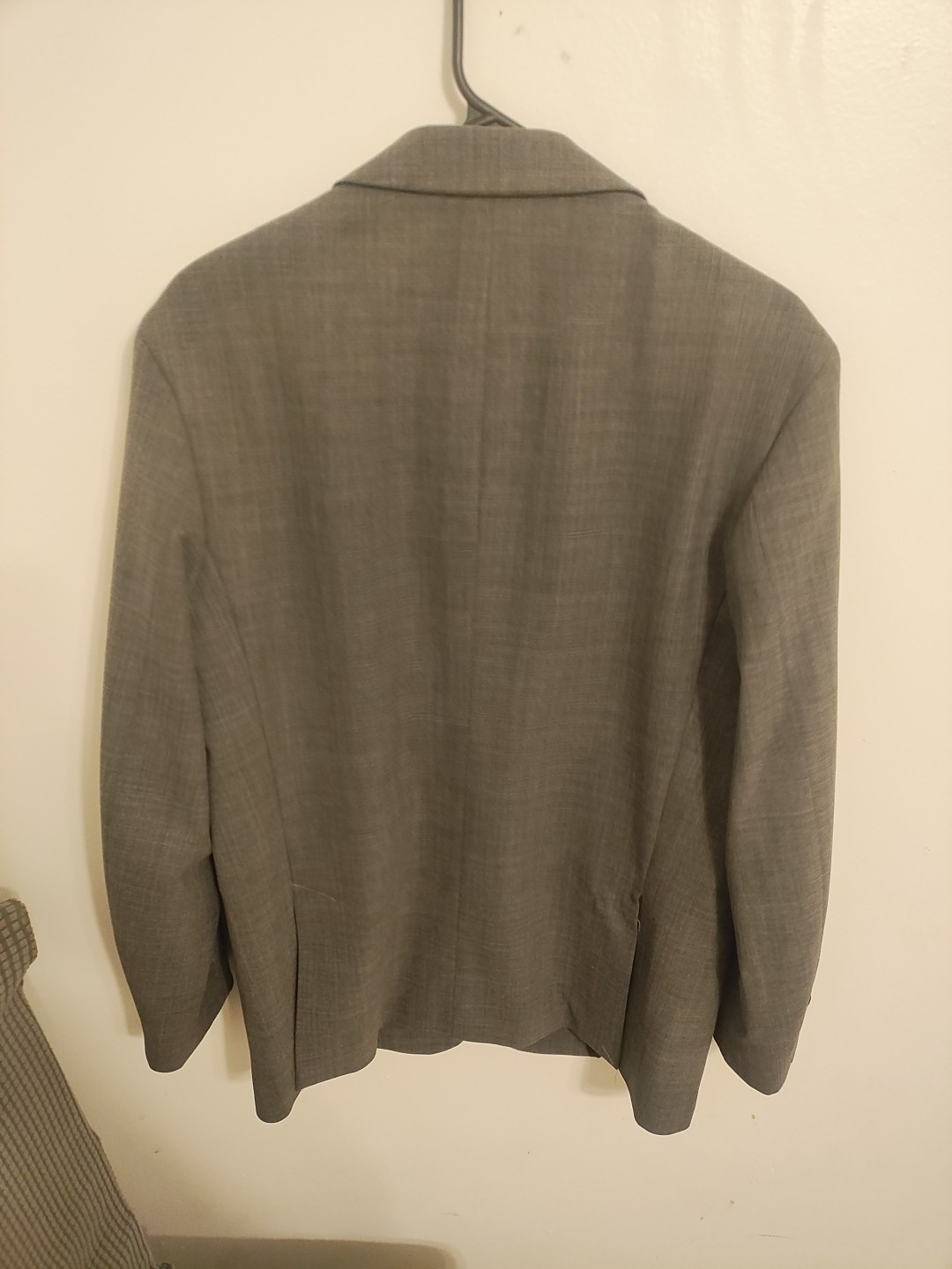 Zara Men’s Suit Blazer Jacket Grey Classic Daily Suit Cool Comfort Size 40R NWOT