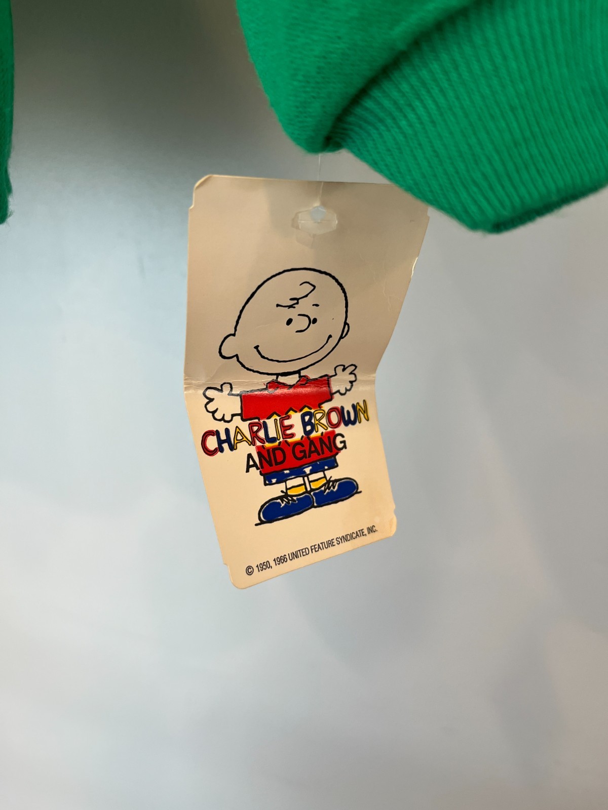VTG 12m Snoopy Christmas Sweatshirt Charlie Brown & Gang Infant Toddler w/ Tag