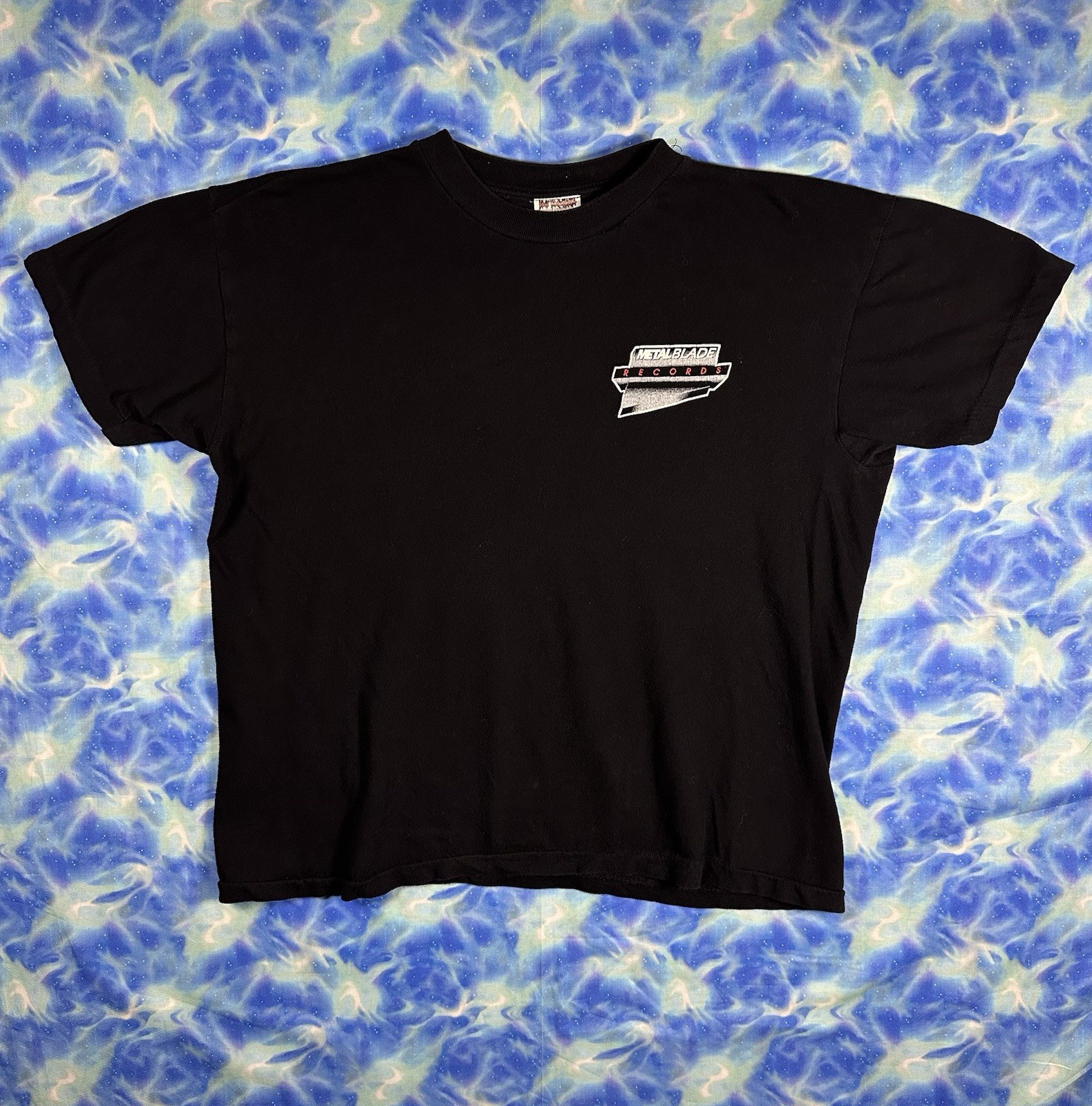 Vintage Metalblade Records Tshirt Size Large 90s Made In USA Single Stitch Black