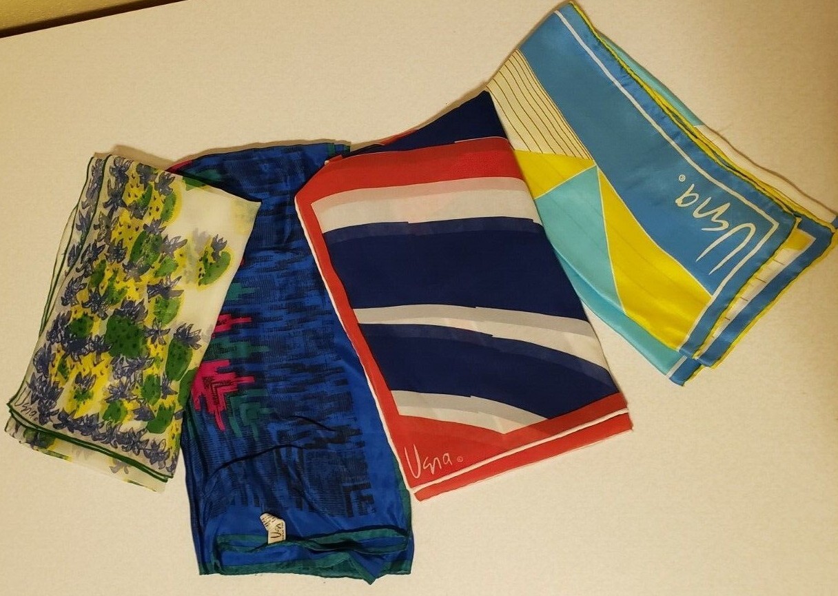 Vintage Vera Neumann Scarves~Oblong~Square~Flowers~Geometric-You Choose