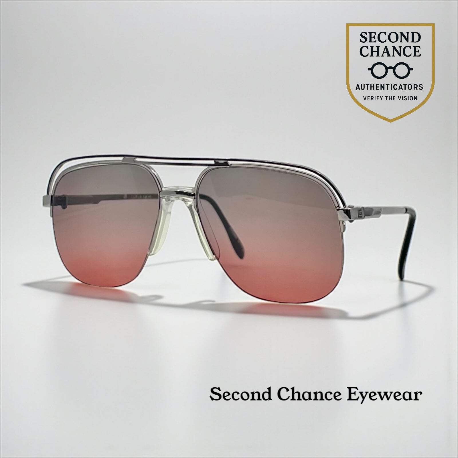 Guy Laroche GL-OP10 VINTAGE Aviators-New Gradient Tinted Custom Lenses