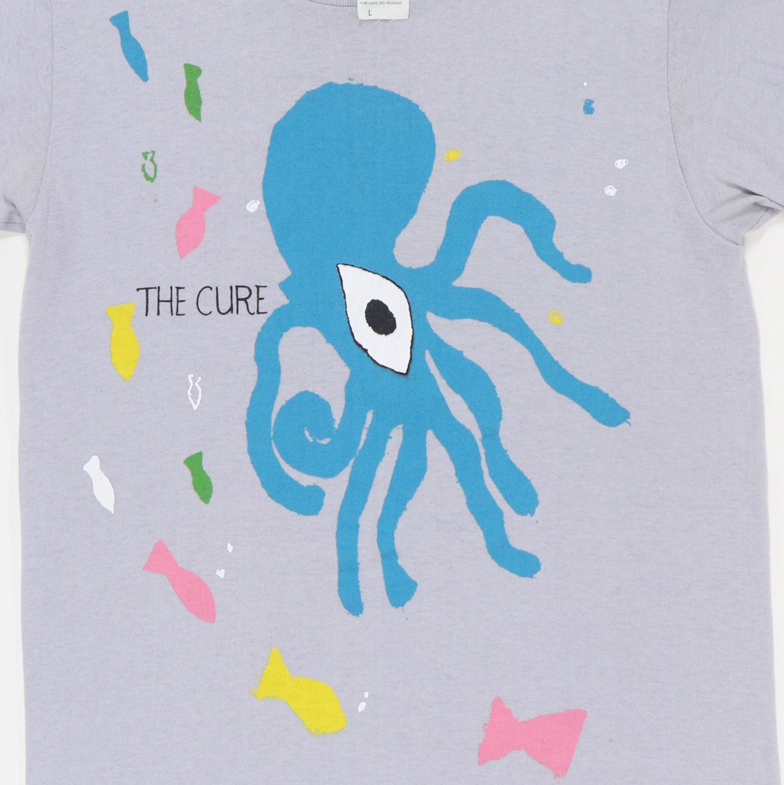 Vintage 1985 The Cure Octopus Shirt Size: Large