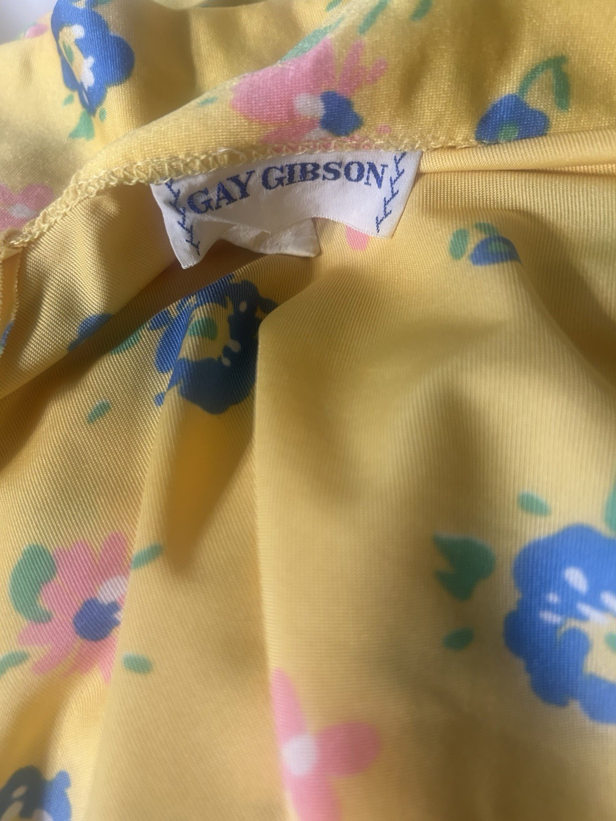 Vtg 1970s Maxi Gown w/ Jacket/Yellow Floral Hippie Formal Hostess Boho Mod SET