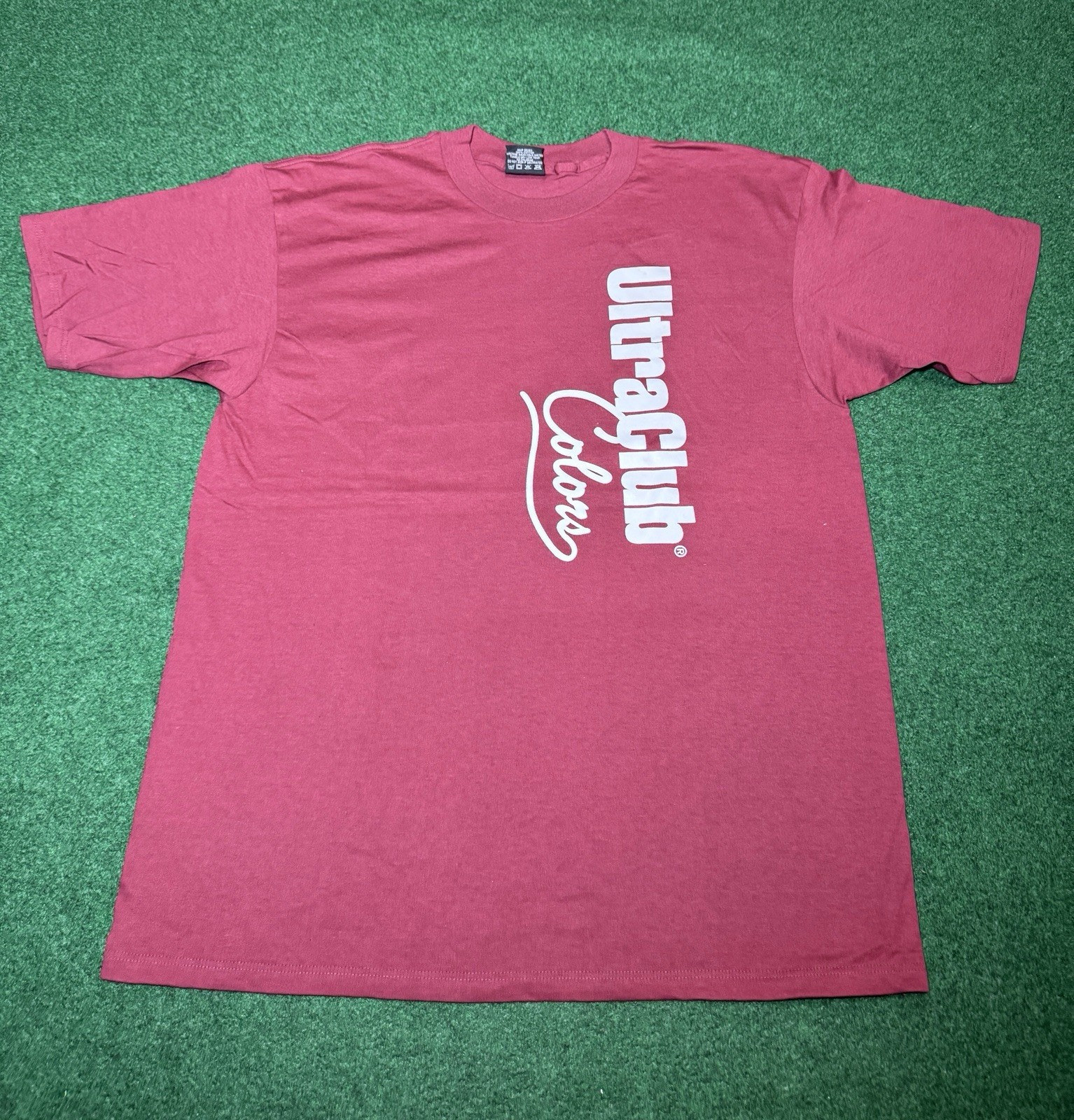 Ultra Club Cotton Promotional Gildan Vintage 90s Y2K Never Worn XL T Shirt