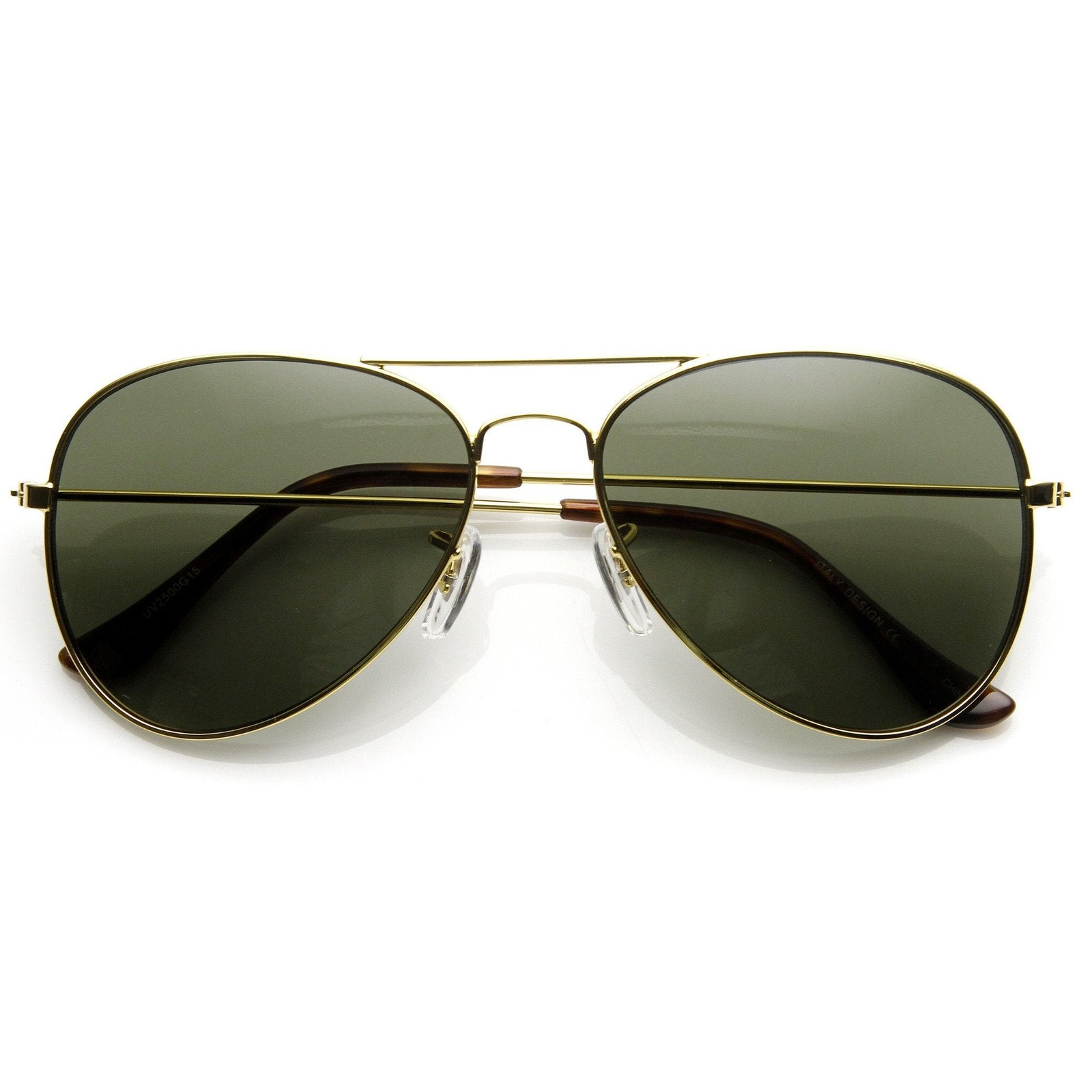 Classic Metal Military Aviator Sunglasses 1042