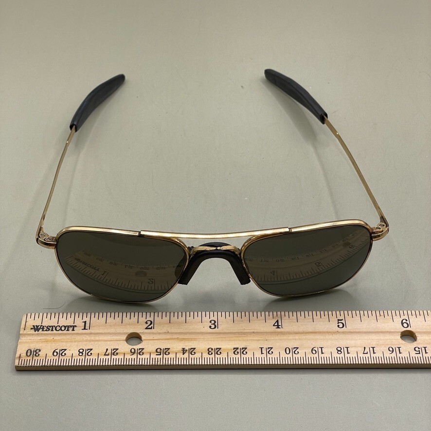 Vintage Welsh Mfg. Co. Aviator 1/10 12K GF 5 1/2 Gold Filled Sunglasses 1960 Era