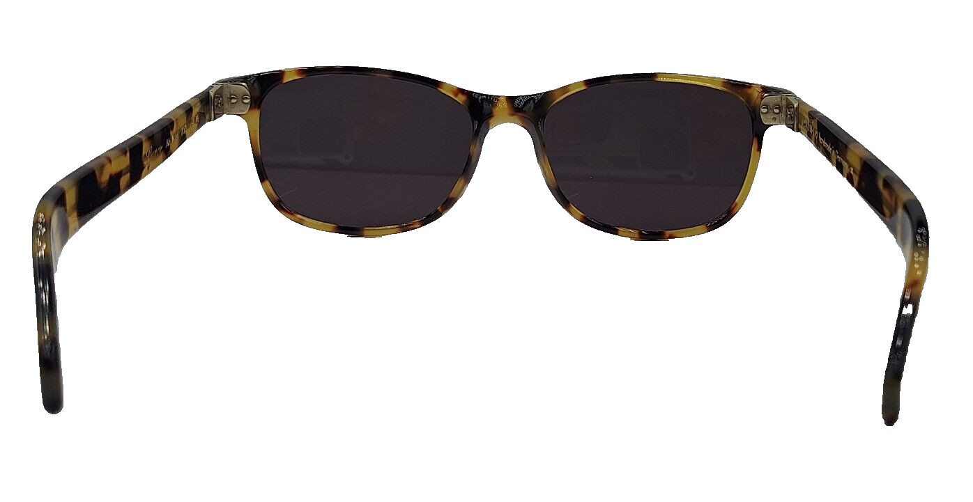 Vintage Lunor 253 Brown Tortoise Oval Horn-Rimmed Sunglasses W/ NEW LENSES!
