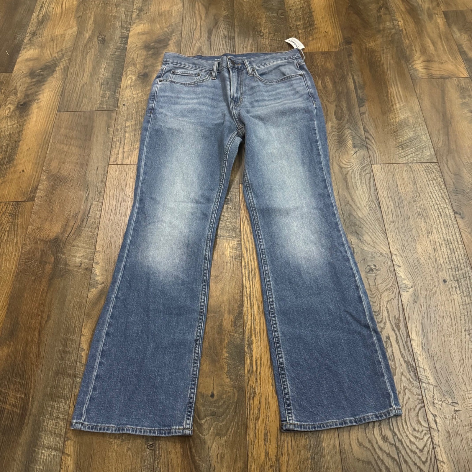 Old Navy Womens 29 Wow Boot-Cut Jeans Blue Denim High Rise 29×30 Stretch Western
