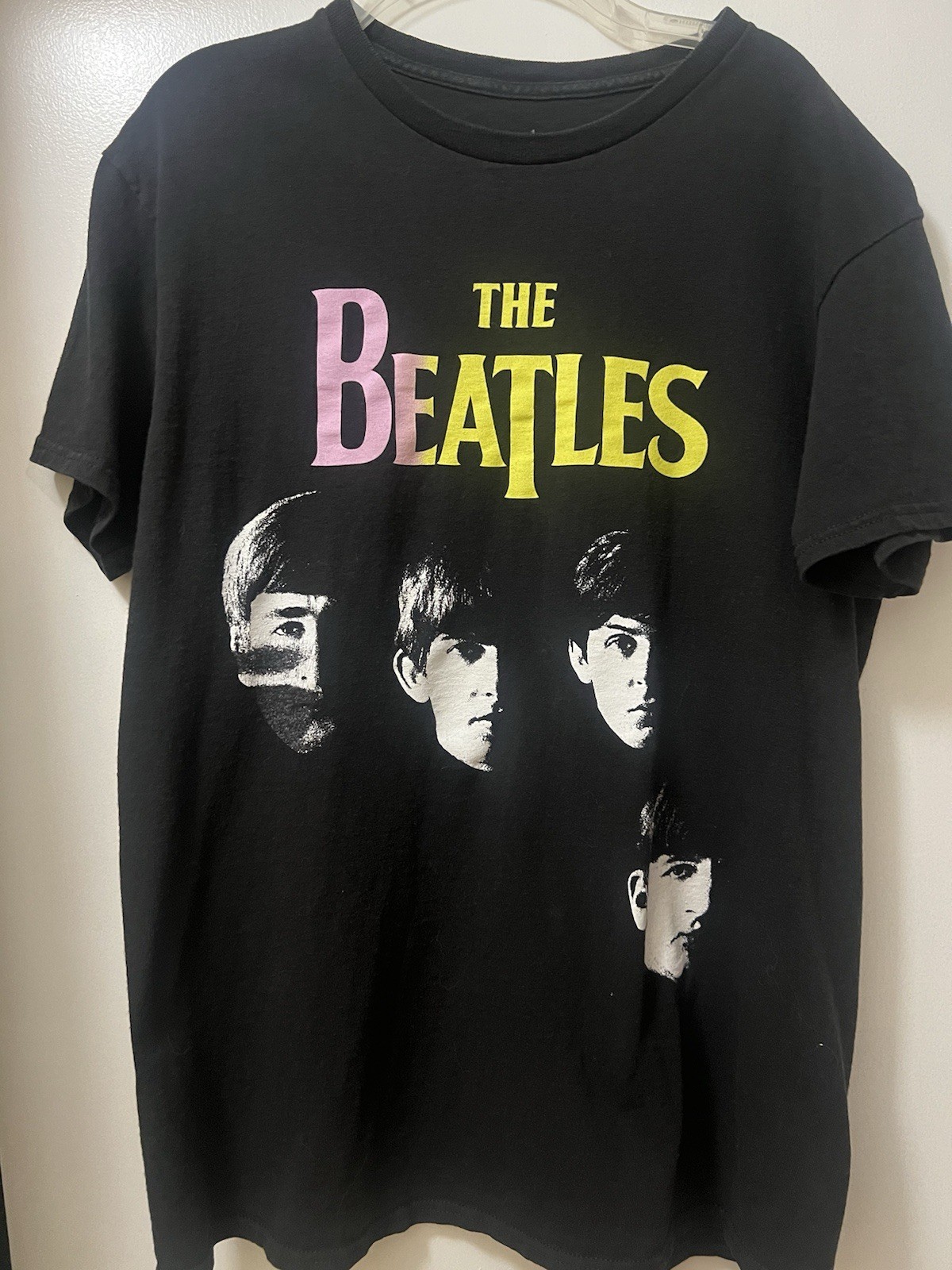 Vintage 60’s Band The Beetles T – Shirt Men’s Size M Rock Band Tee