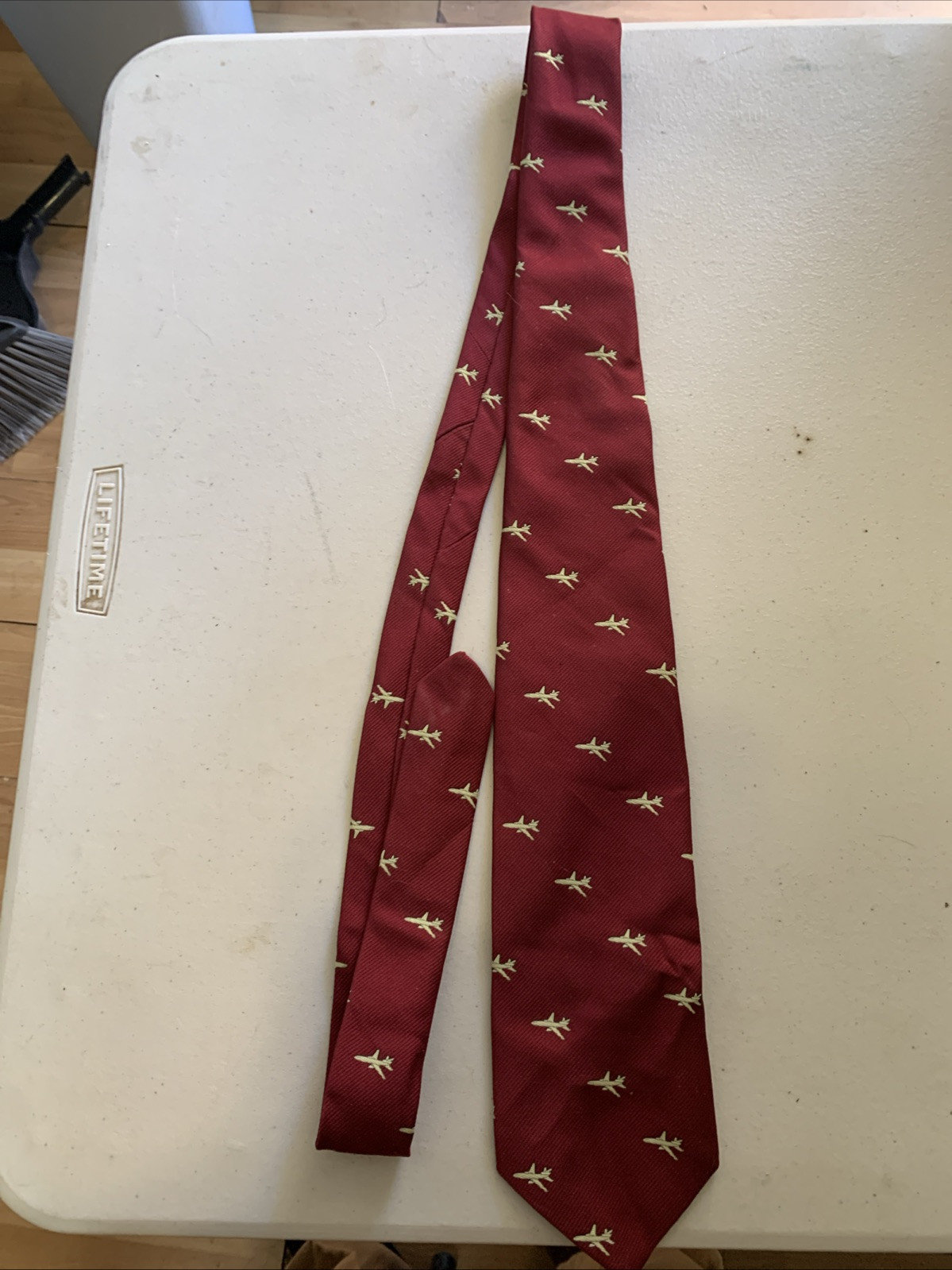 Don Loper VTG 60s 70’s McDonnell Douglas Neck Tie 55” x 3.75″