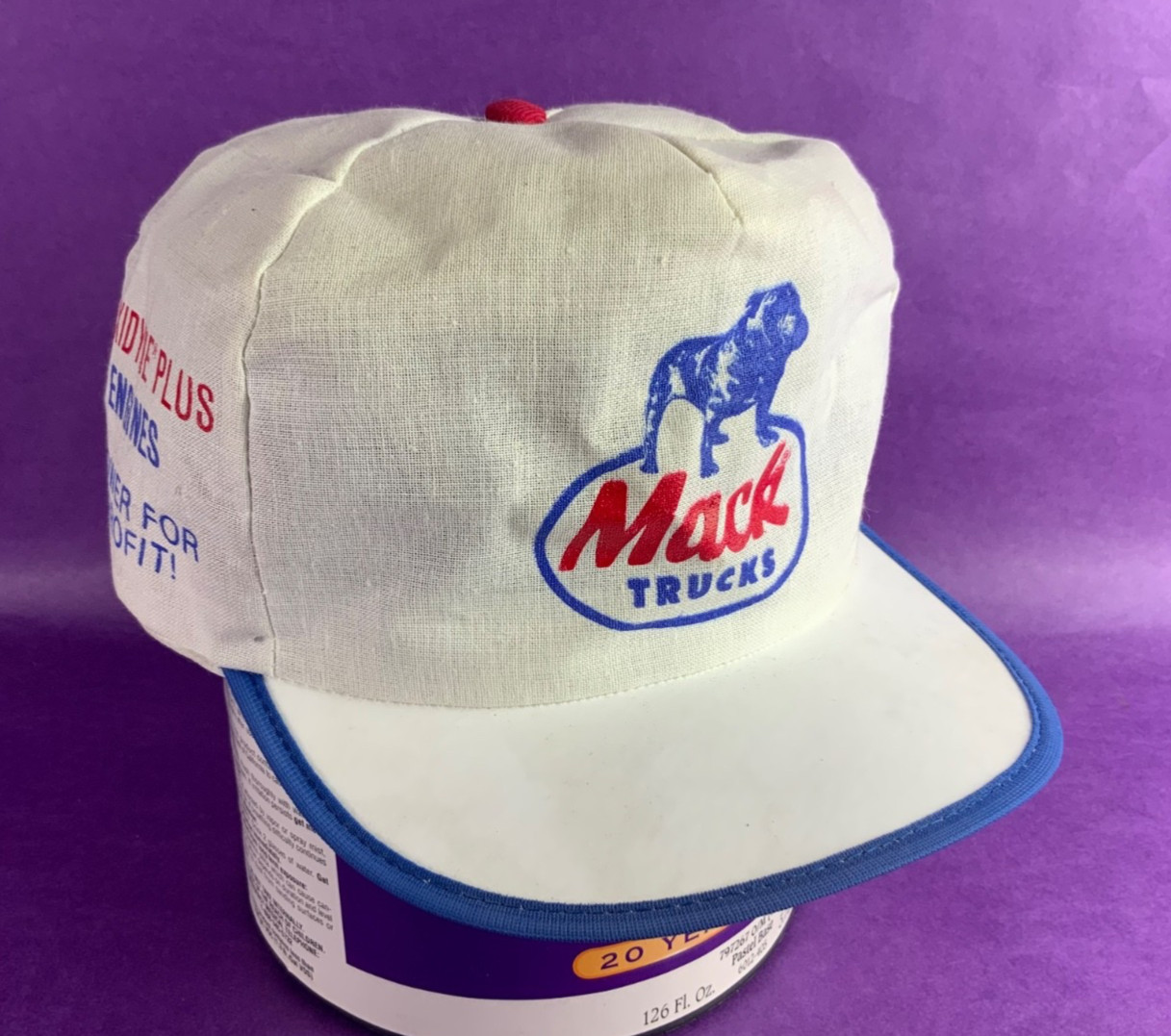 Mack Truck Hat Vtg Louisville Brand Trucker Hat Snapback 1970’s