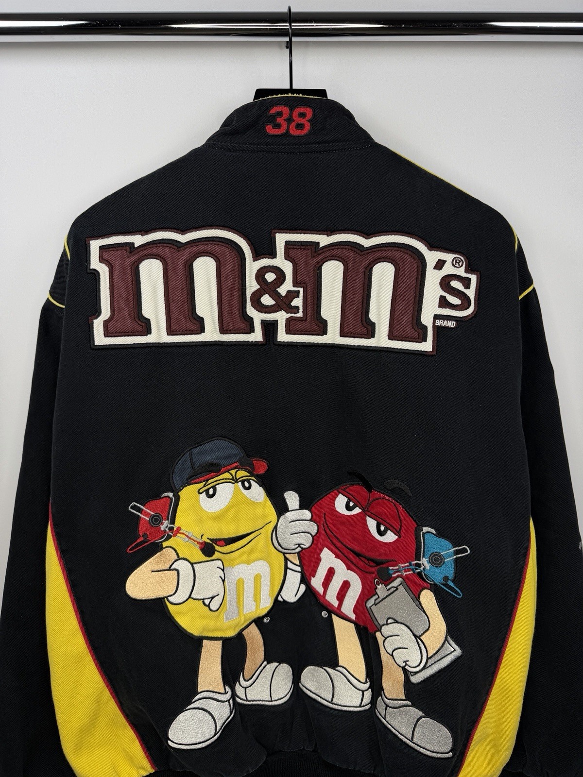 Vintage Jeff Hamilton M&M Nascar Racing Jacket