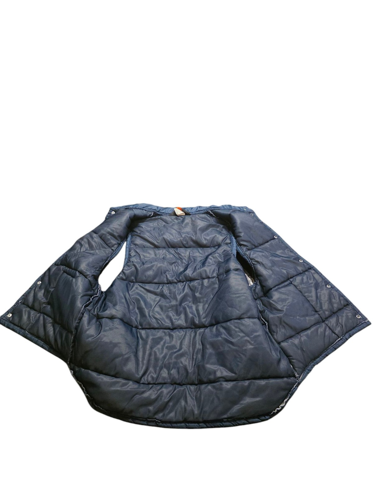 Pla-Jac by Dunbrooke Vintage Puffer Vest Men’s Blue Large Kerkstra Precast *READ