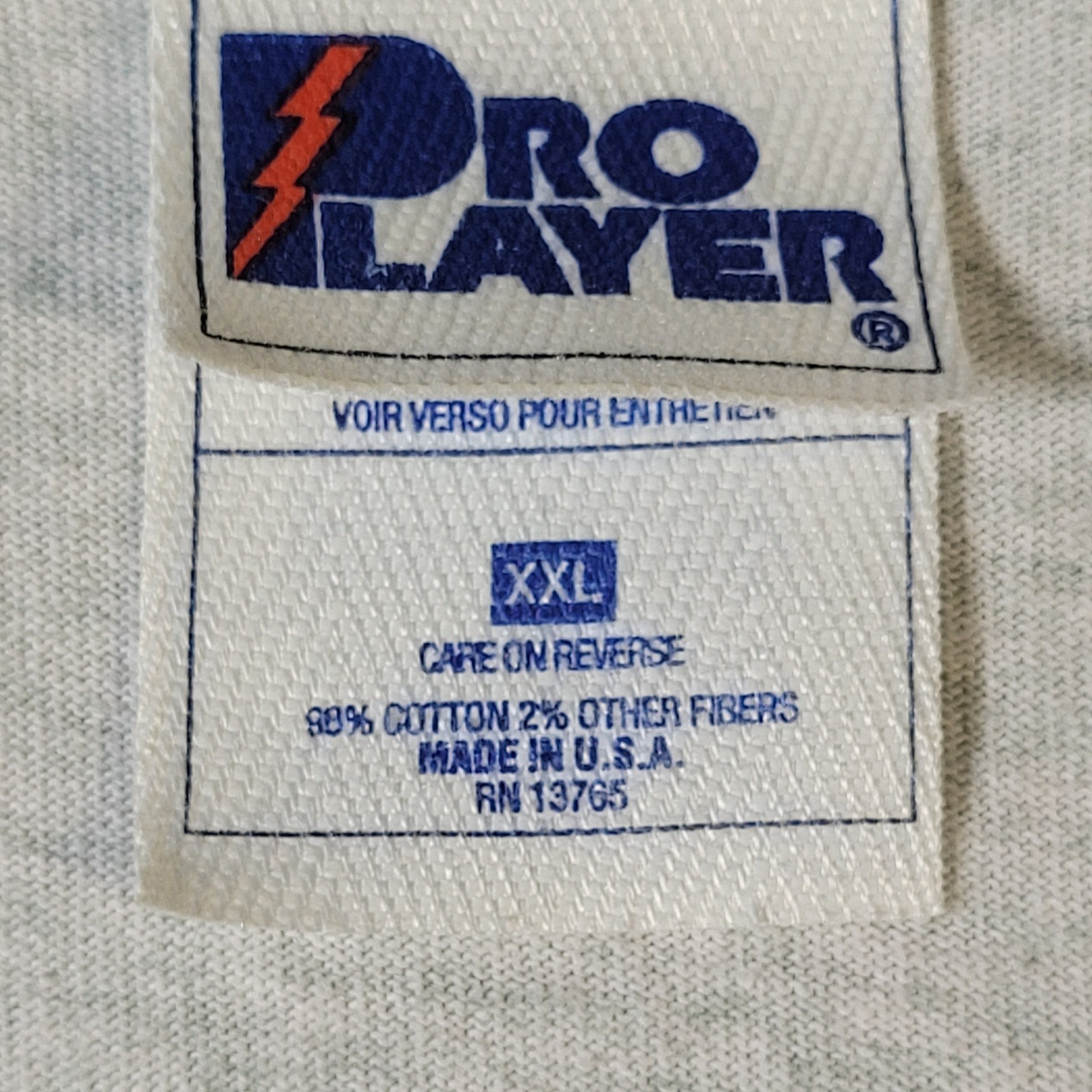 Pro Player Phoenix Coyotes T-Shirt Mens XXL Gray 1996 Inaugural Season Vintage