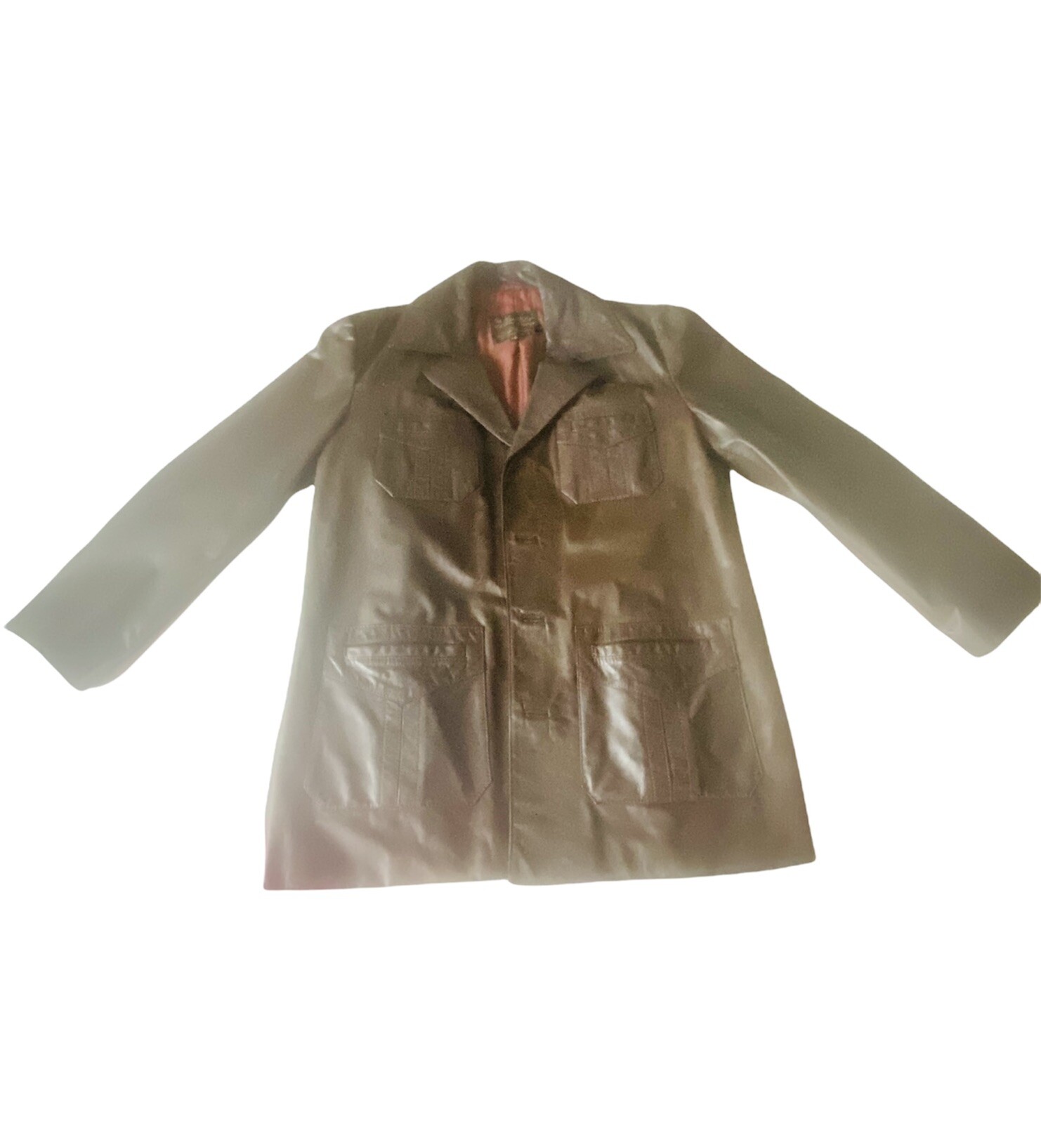 Leather Jacket Brown Donnie Brasco Style 70’ The Leather Shop Sears Men Sz 46