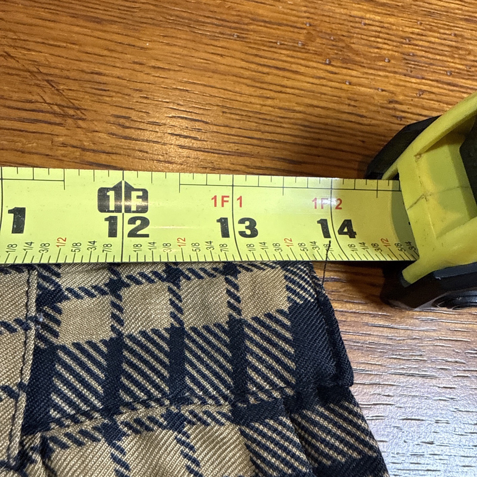 Vintage Chaus Long Plaid Equestrian Horse Skirt Size 8 Sm Black And Tan