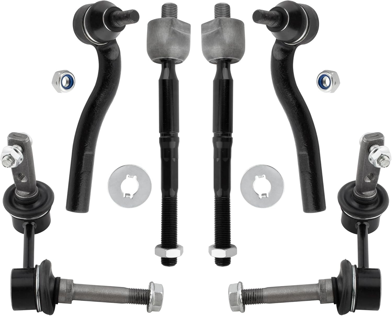 6pc Tie Rod Ends Sway Bars Kit Fit Lexus GS300 GS400 GS430 1998-2005