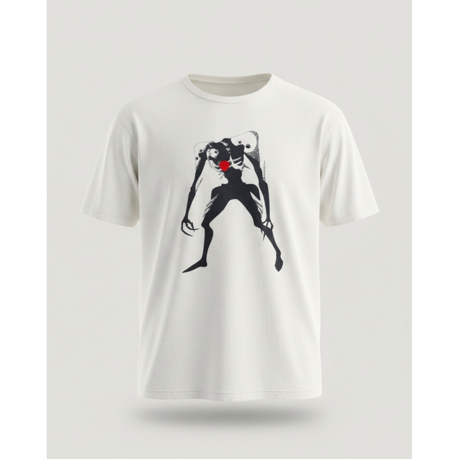 Vintage Evangelion Neon Genesis Sachiel Anime Official Tee White Large