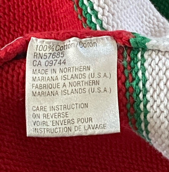 Vintage Y2K 90s La Mode Womans Knit Sweater Multicolor Stripe Size Med USA Made