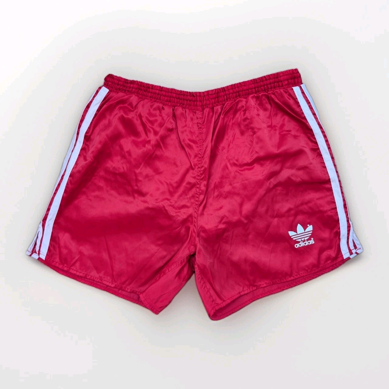 Adidas Sampdoria Glanz Nylon Shorts D5 Red Sports Pants Football Vintage Retro Gym