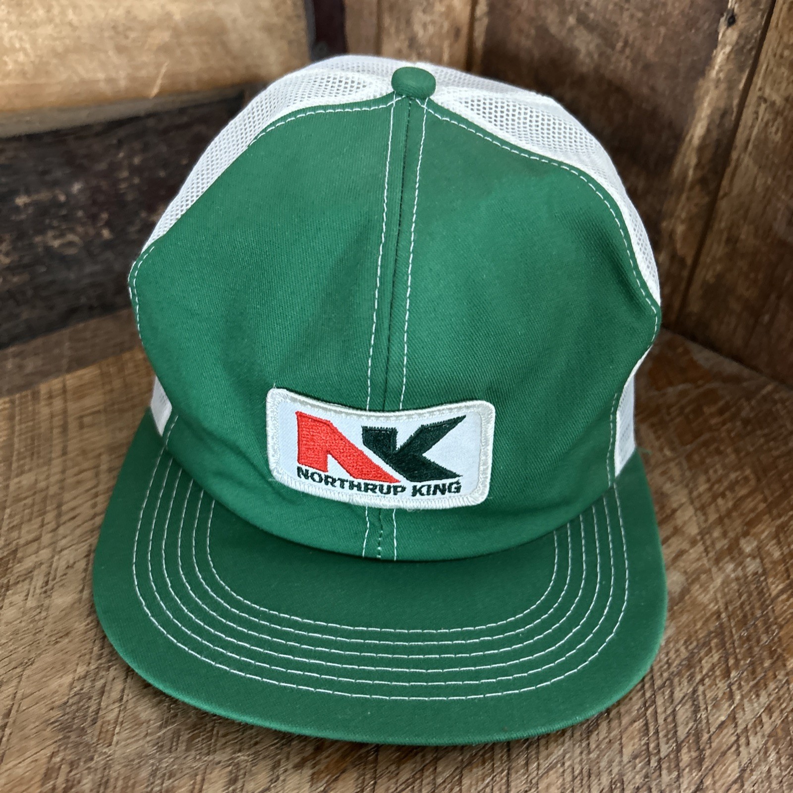 Vintage America’s Legend Northrup King Green Patch Snapback Trucker Hat