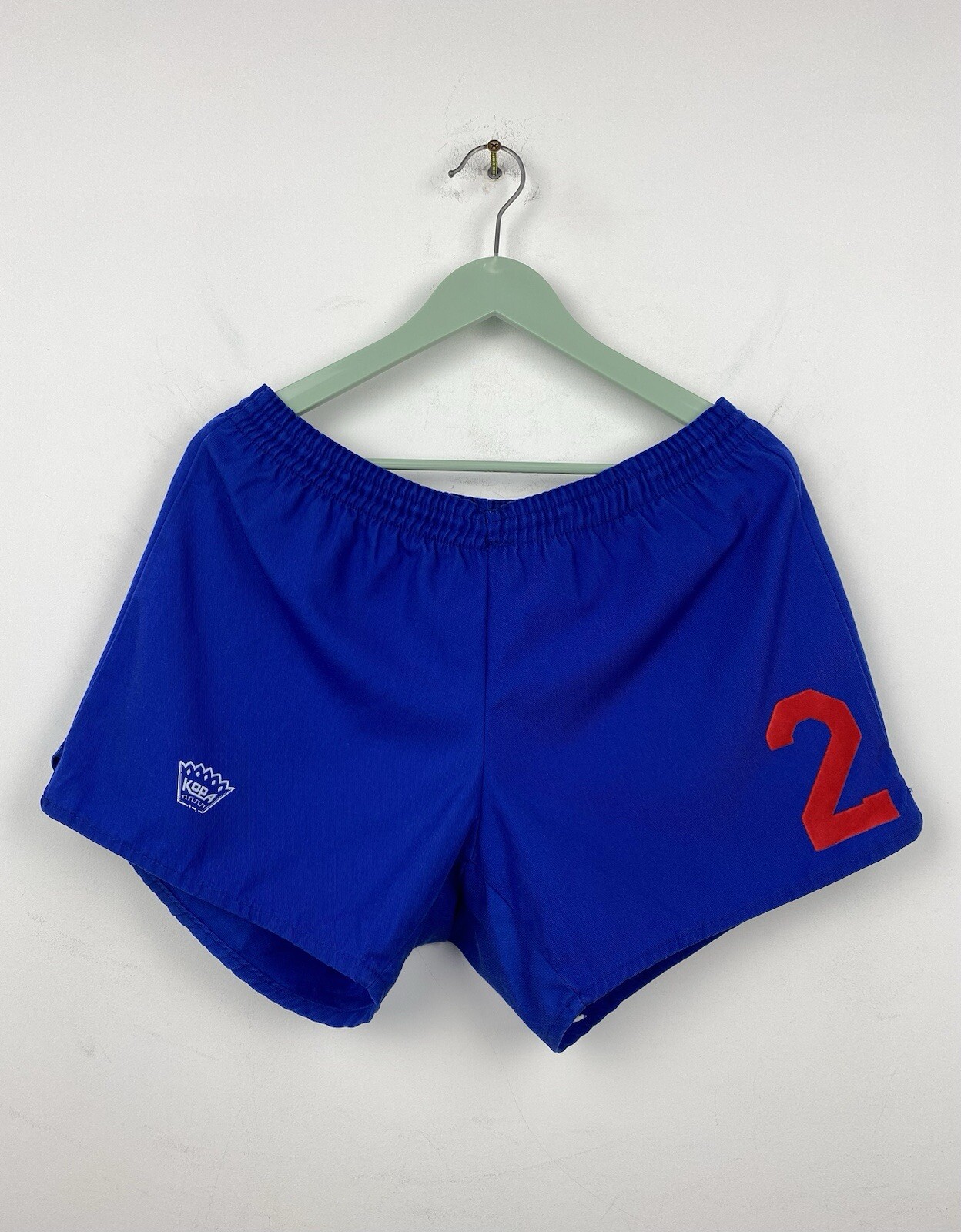 Kopa Vintage 70s 80s #2 Football Soccer Shorts Rare Size S/M Men Blue