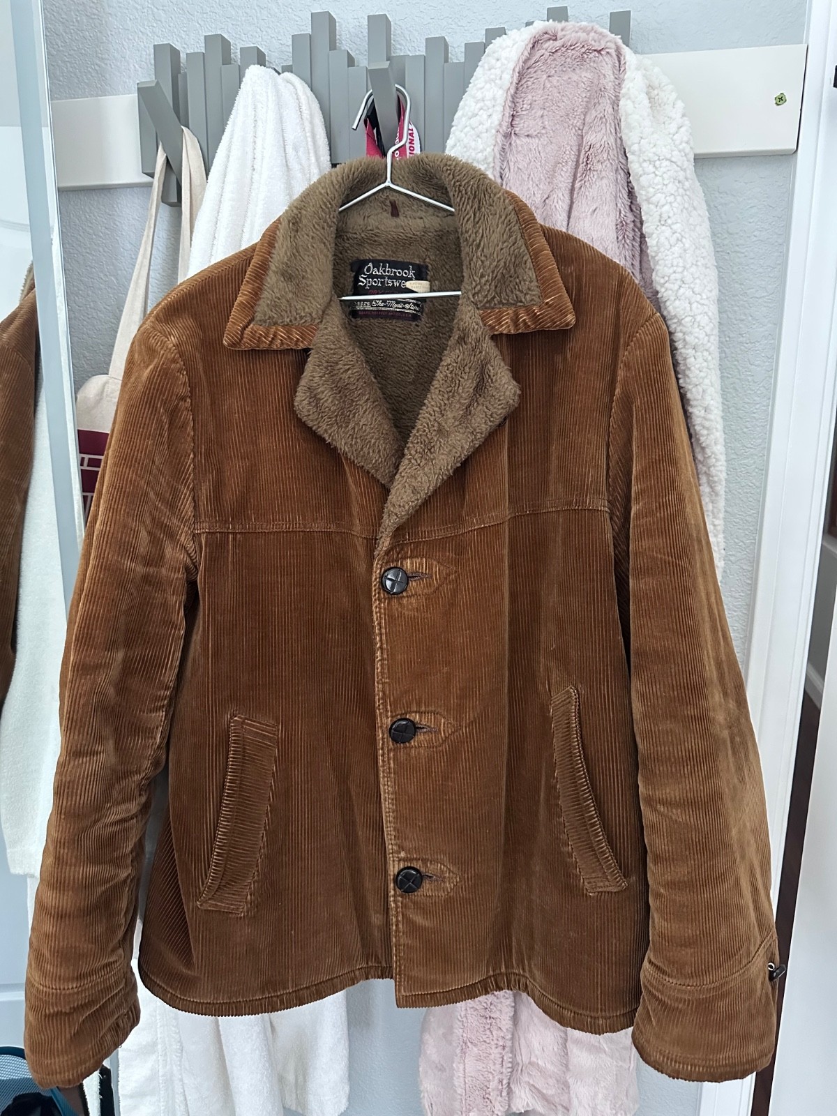 Vintage 1960s Sears Oakbrook Sportswear Corduroy Jacket -42
