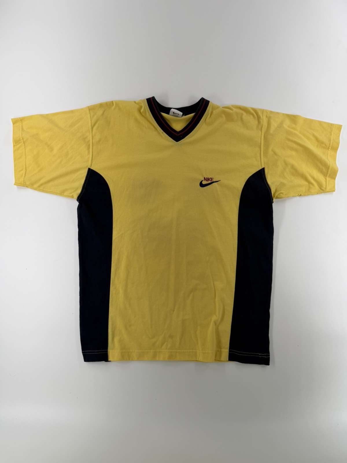 Vtg Orig 1990’s Casual T-Shirt Yellow no known size