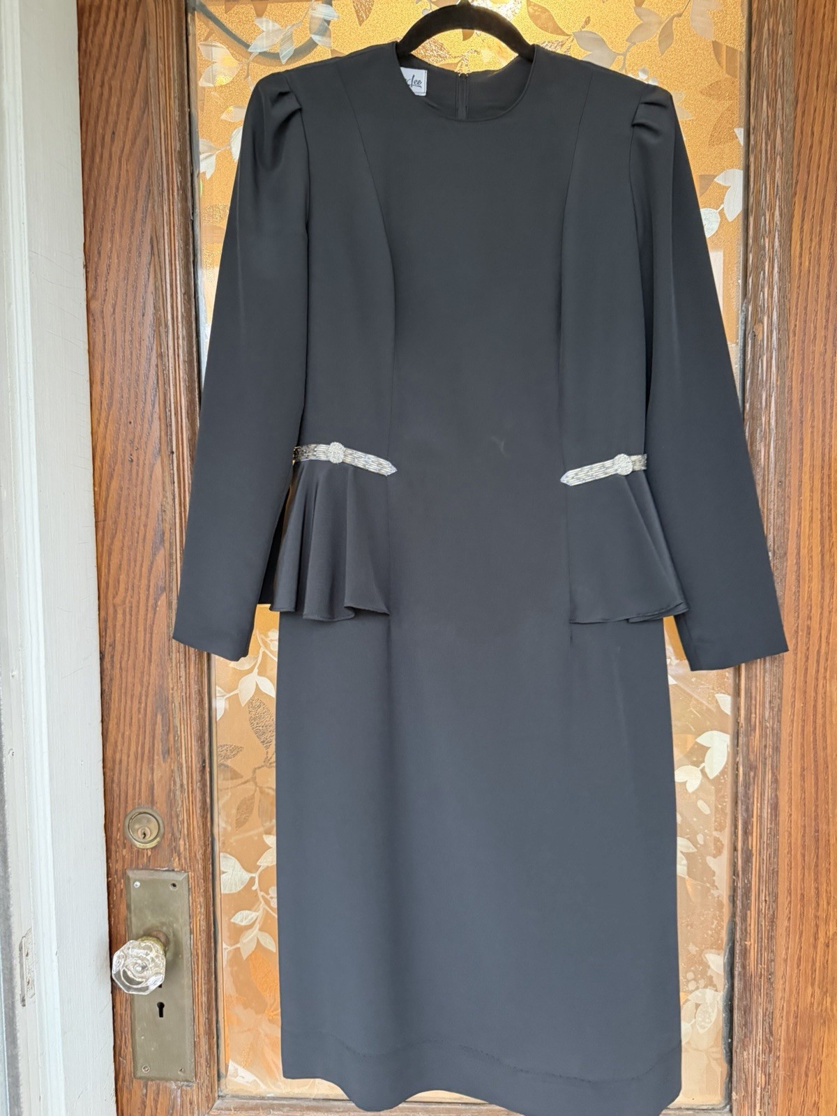 Vintage Henry Lee Power Dressing Corporate Chic Retro Secretary Dress Size 8