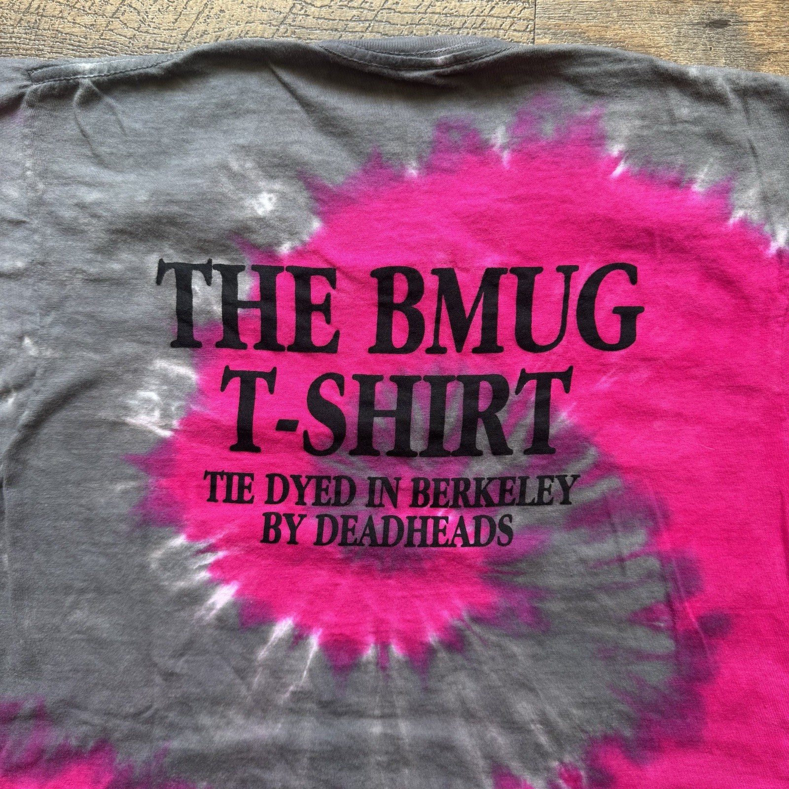 VTG 80’s Mens M BMUG Berkeley Macintosh User Group, Dyed By Deadheads T-Shirt