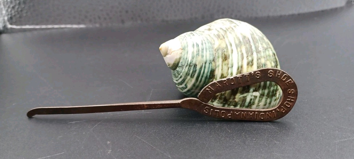 Vintage Marott’s Shoe Store Indianapolis Indiana Shoe Lace Puller Button Hook