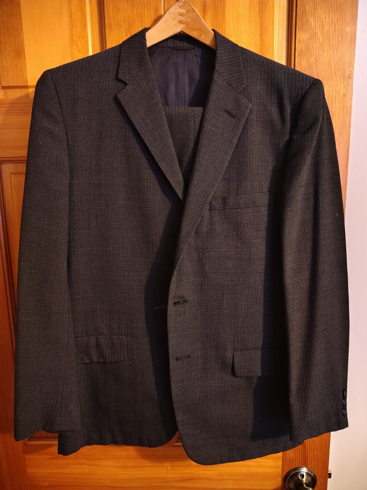 Vintage 1960s Joseph & Feiss Clothcraft Suit Rat Pack Mad Men Mod 38S 40S
