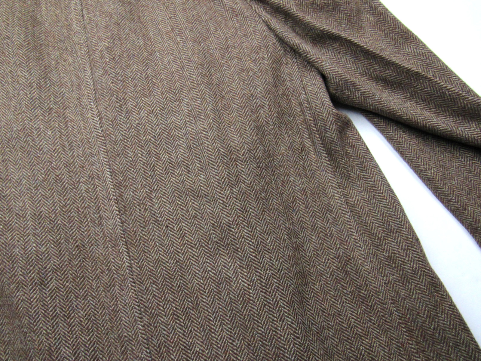 Vtg 1930’s 40’s Genuine Tyrolean Tweed Wool Overcoat Coat Hollywood Gangster