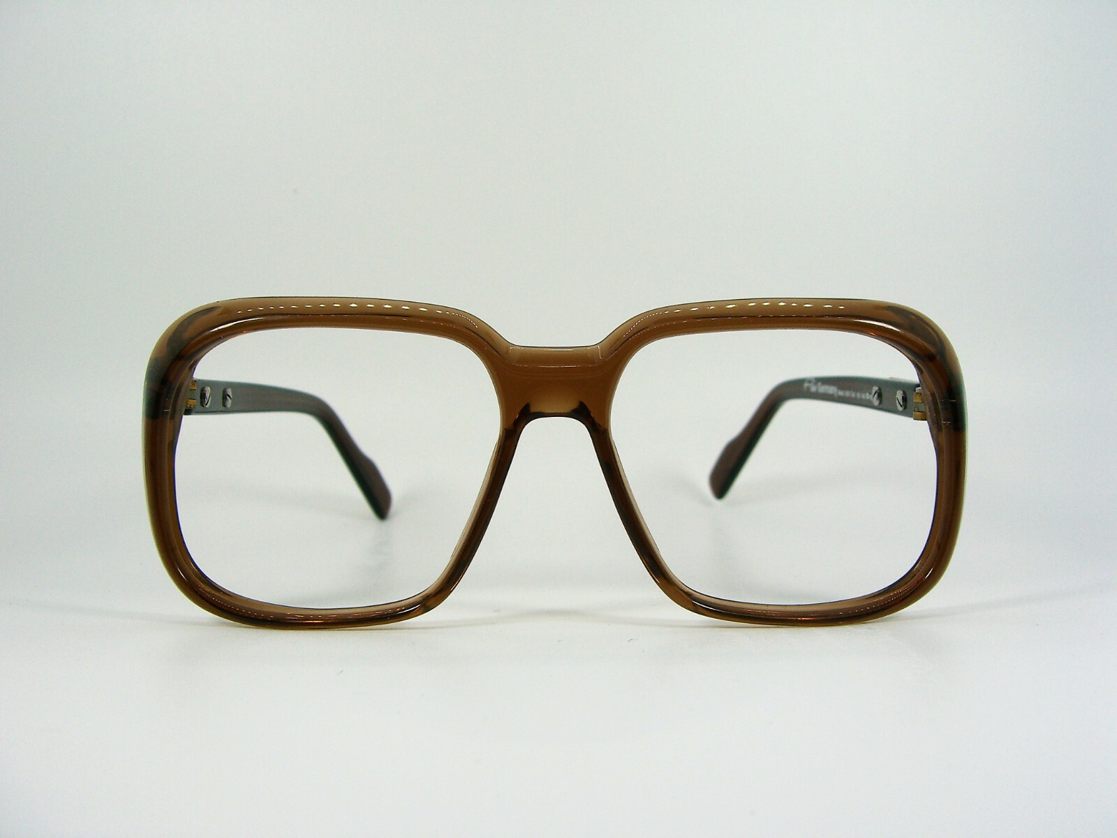 Flair, luxury eyeglasses, square, oval, Fellini, frames, NOS, hyper vintage