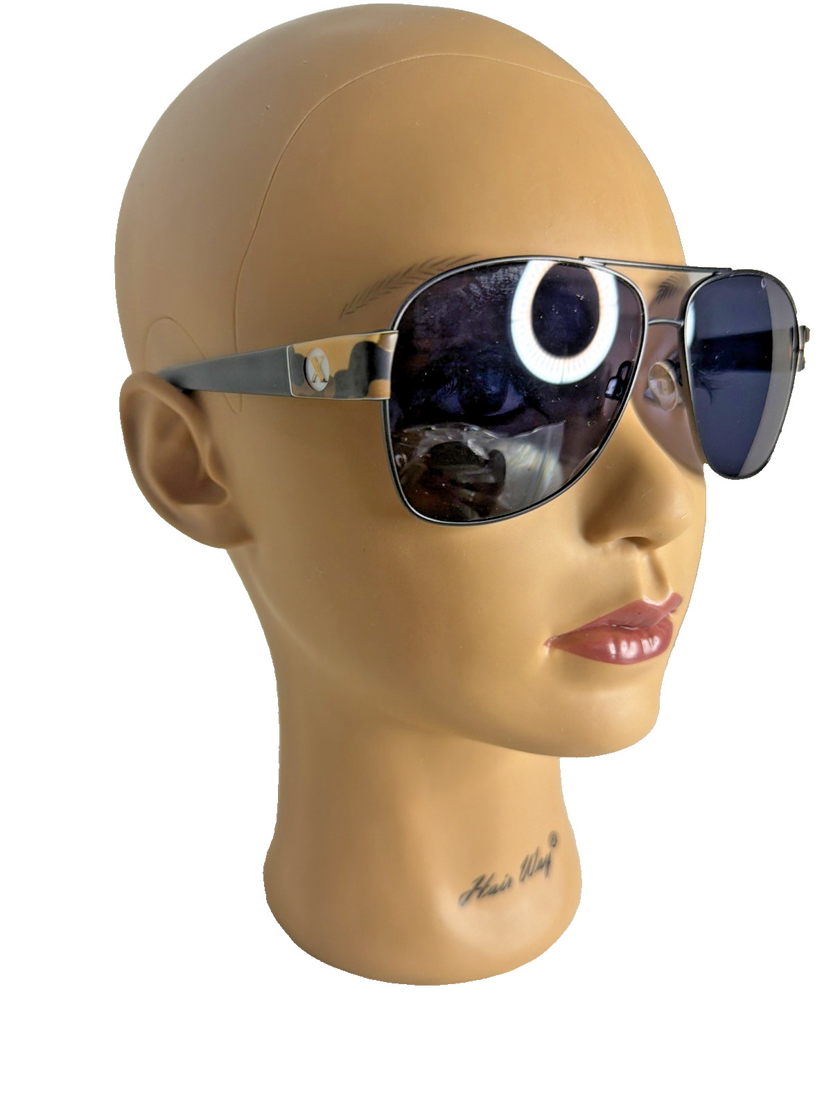 Vintage NOS EXALT CYCLE mod. COUNTRY Black Frame W/ Blue Lenses 90’s 59/13/140