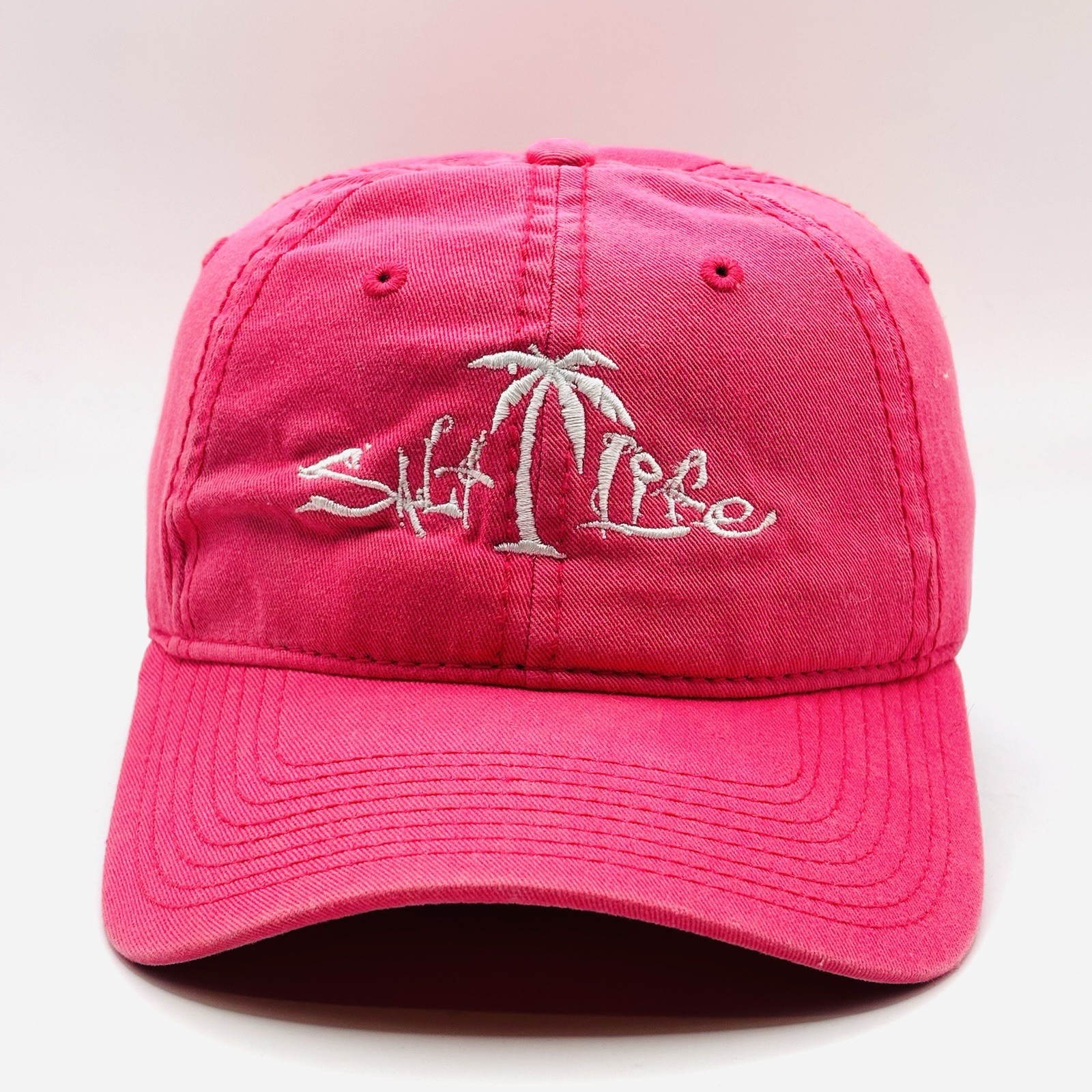 Salt Life Hot Pink Slouch Fit Adjustable Strapback Hat/Cap Adult Unisex
