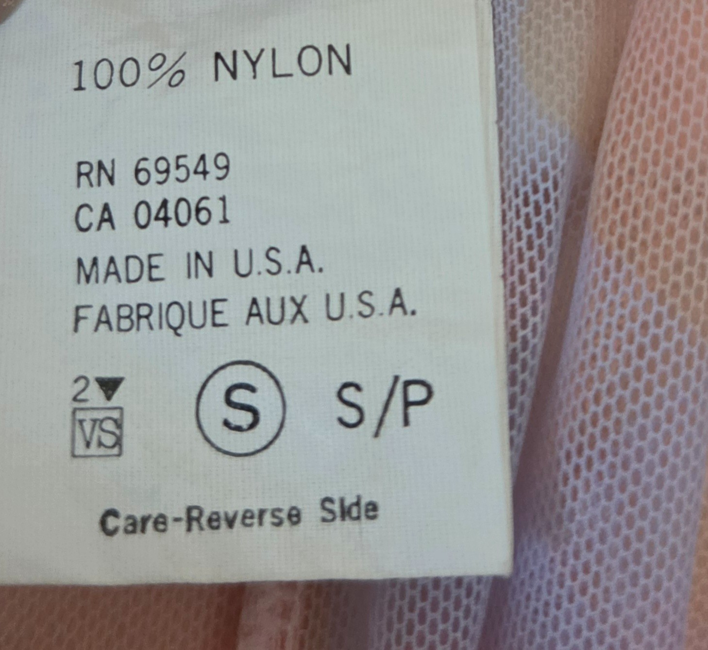 Vintage Baryshnikov Body Wear Multicolored Sheer Midi Skirt