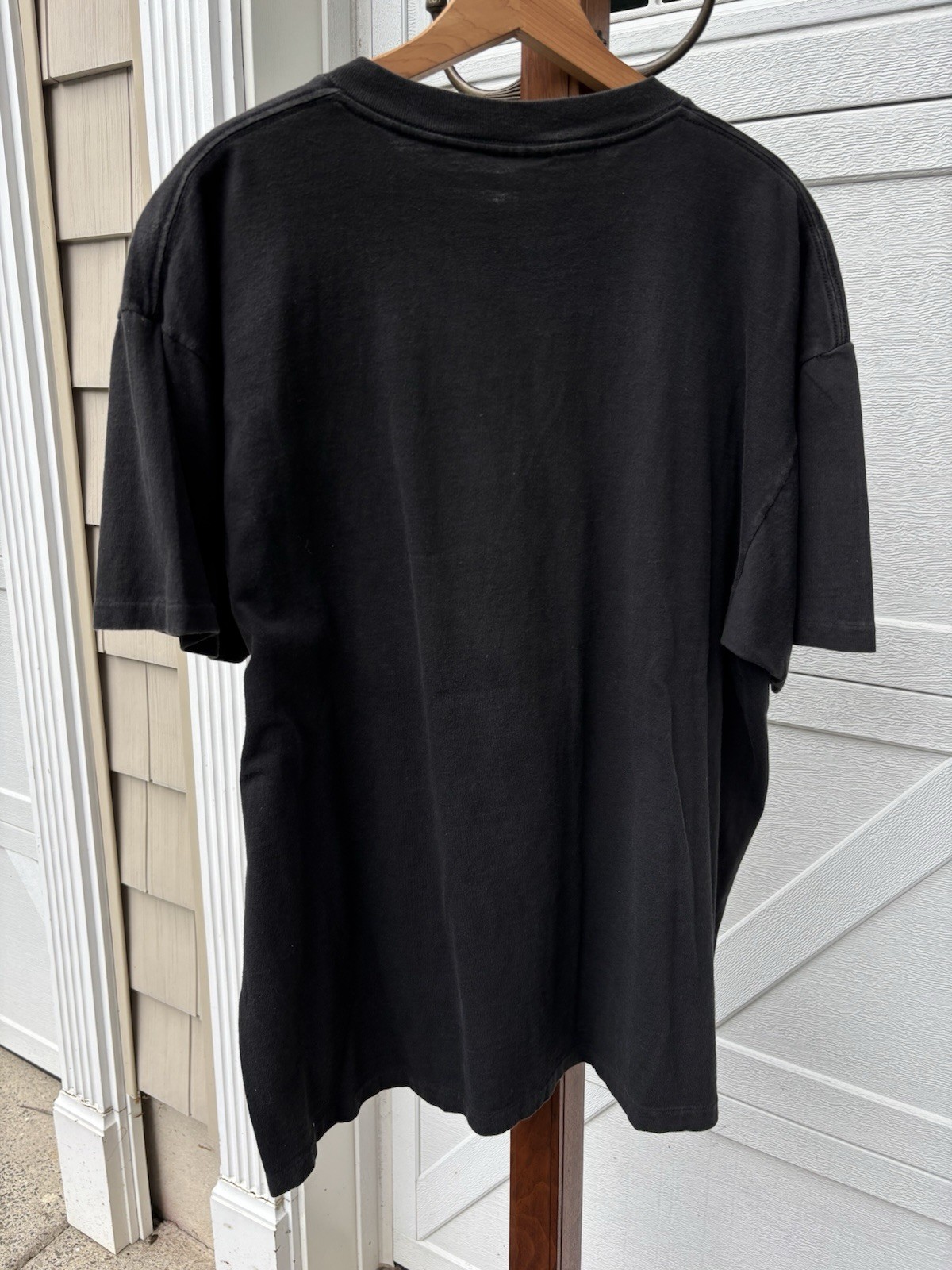 Vintage The Crow Brandon Lee Big Face Single Stitch Black Movie T Shirt Mens XL