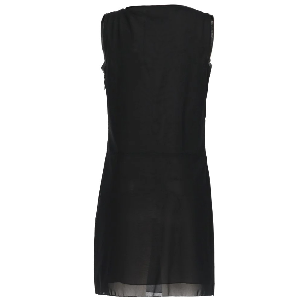 Hettabretz Women’s Vintage 2000s Polyamide Dress Col. Nero Size 40-it X3122