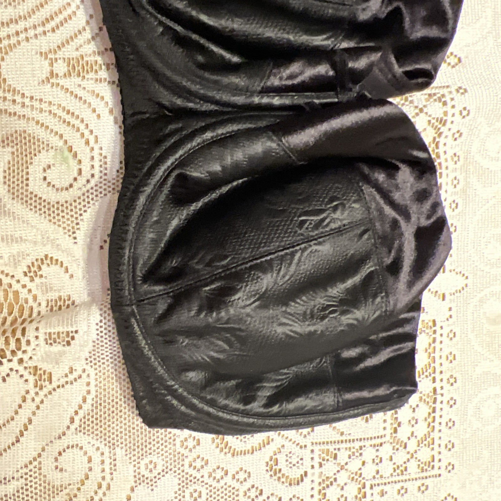Vtg Bali Style: 3370 4 In 1 Strapless Bra Satin Padded Black 32DD No Straps