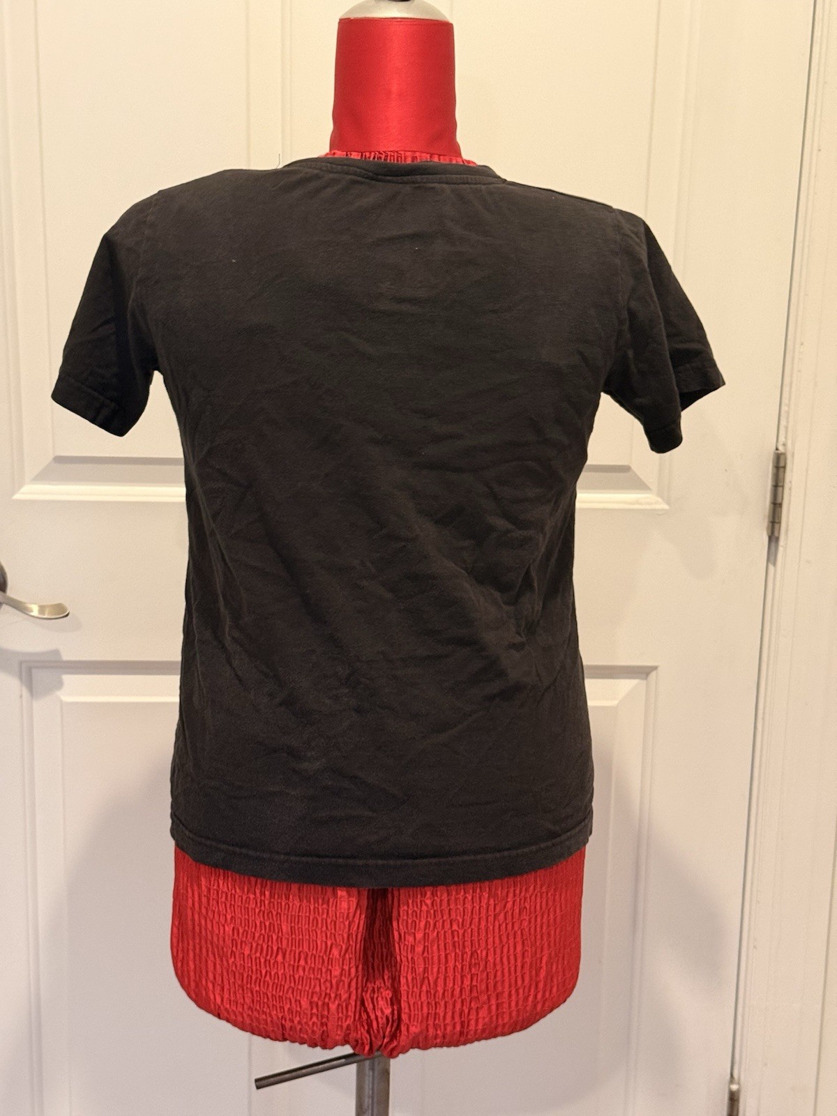 Women’s Maternity Vintage 2012 Think Geek Size M Black T-shirt With Screen Print