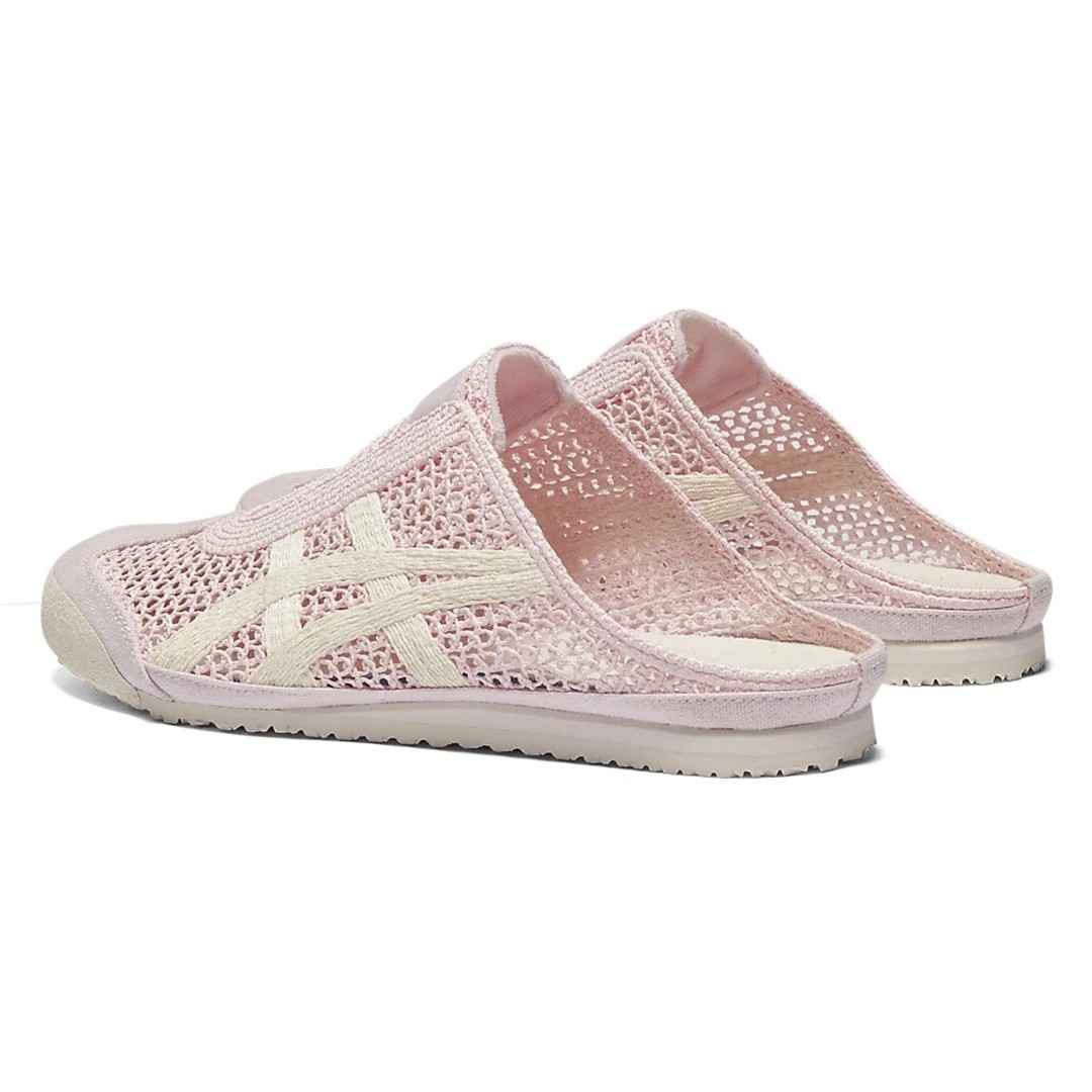 New Onitsuka Tiger MEXICO 66 SABOT CRYSTAL PINK CREAM 1183C123-700 New With Box